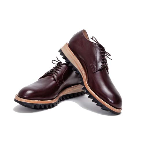 Brown Leather Derby Dress Shoes
