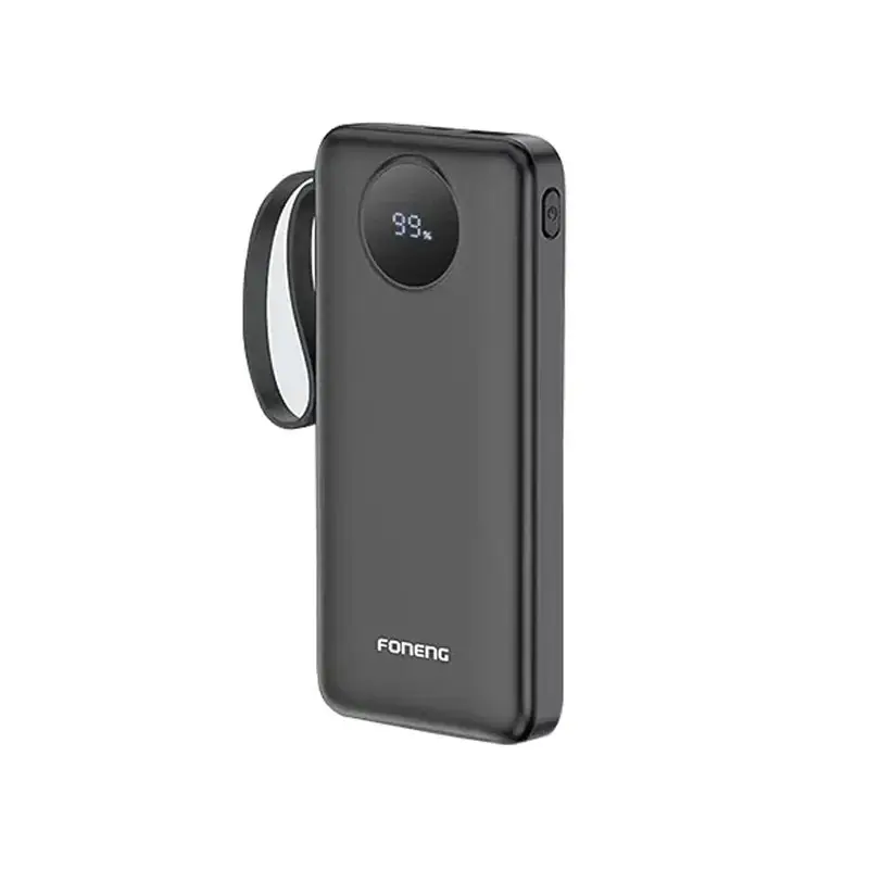 20000mAh power bank with built-in USB-C cable
