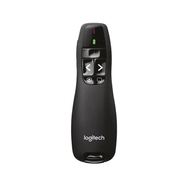 Wireless presenter with red laser pointer