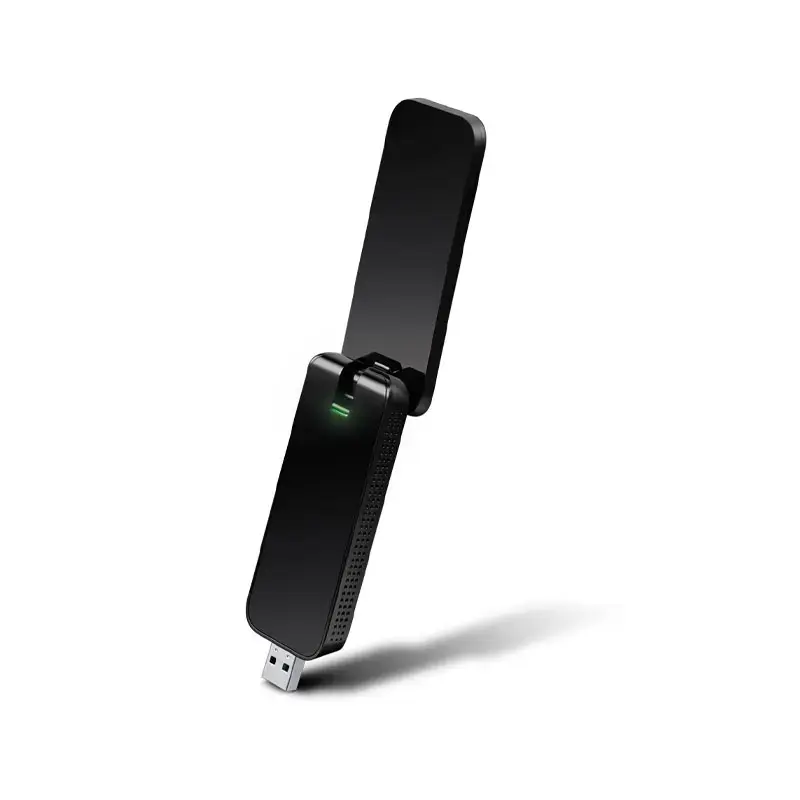 AC1300 dual-band USB Wi-Fi adapter with flip antenna