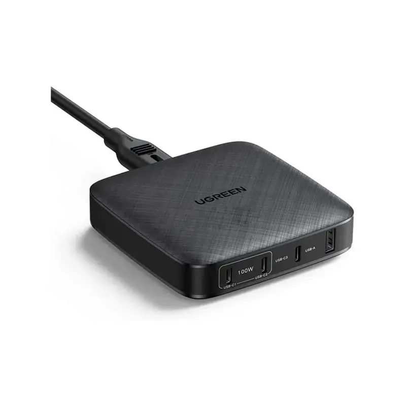100W GaN 4-port desktop charging station