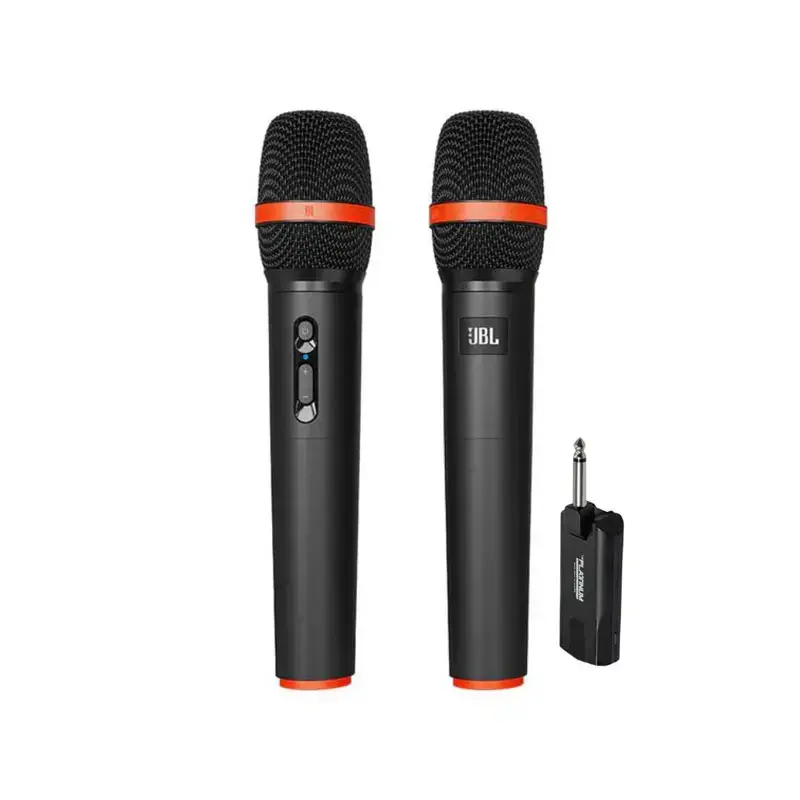 UHF wireless dual handheld microphone set