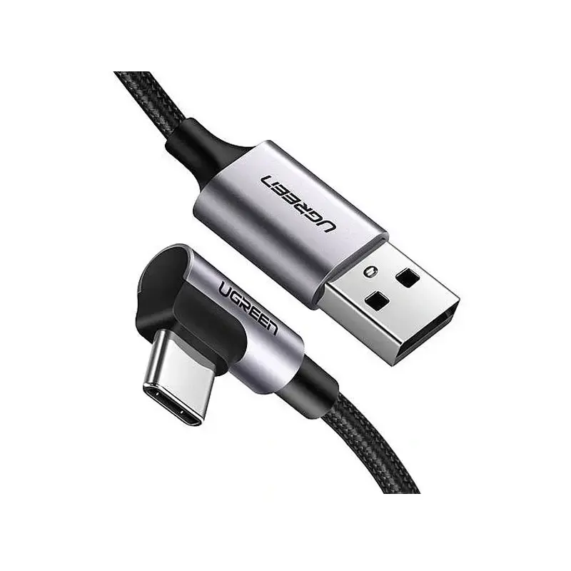 Braided USB-A to USB-C fast charging cable